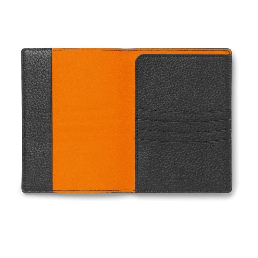 Graf-von-Faber-Castell - Cover per passaporto Cashmere, Nero