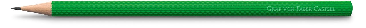 Graf-von-Faber-Castell - 3 matite Guilloche, Verde Serpente