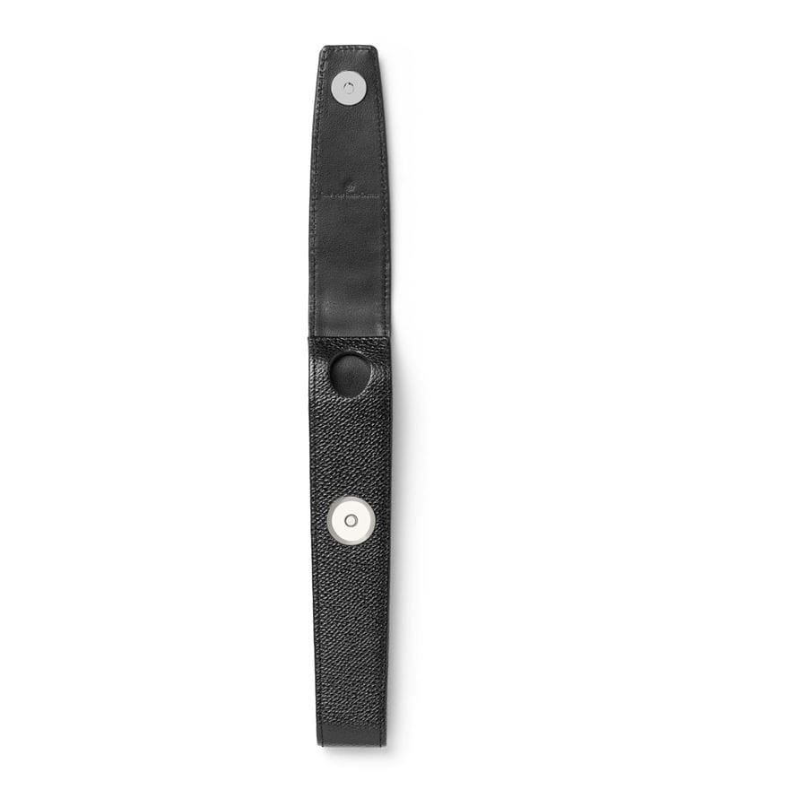 Graf-von-Faber-Castell - Porta penne con chiusura magnetica 1 strumento nero goffrato