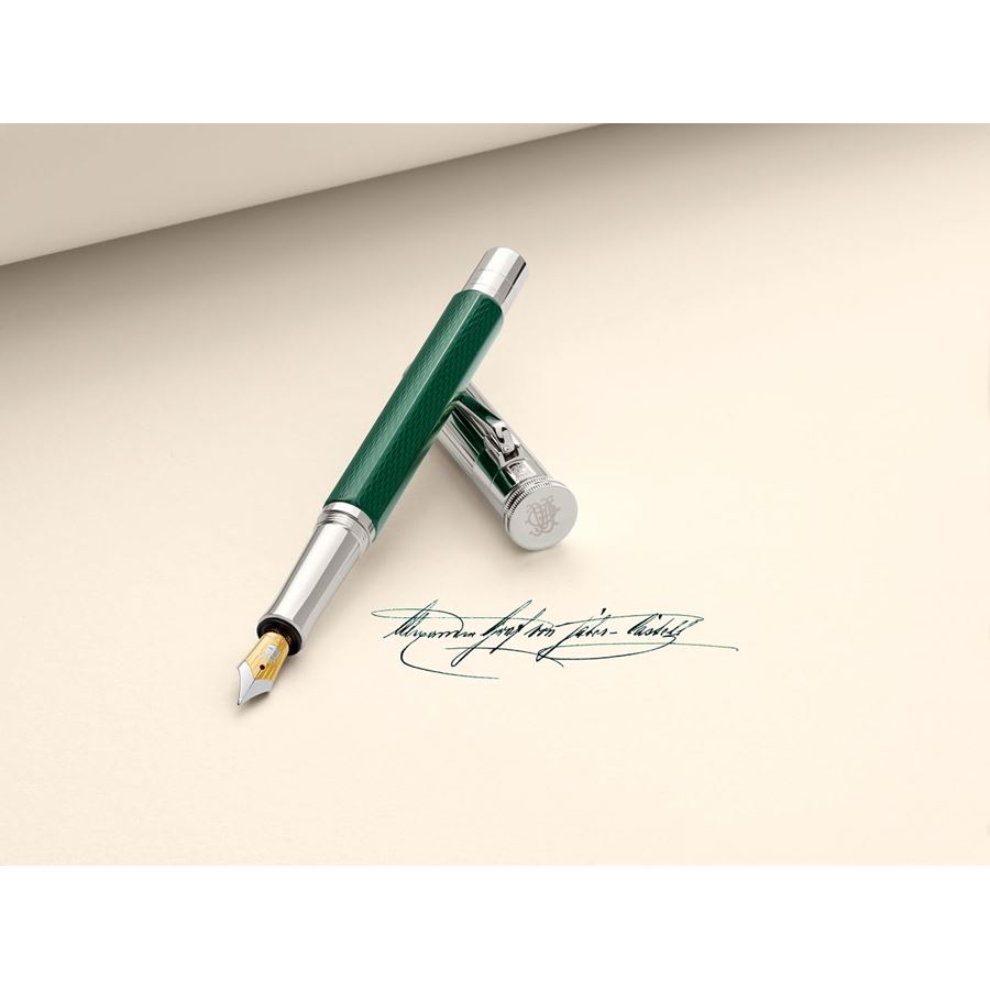 Graf-von-Faber-Castell - Penna stilografica Limited Edition Heritage Alexander, Medio
