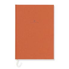 Graf-von-Faber-Castell - Book con copertina in lino A4 Arancio