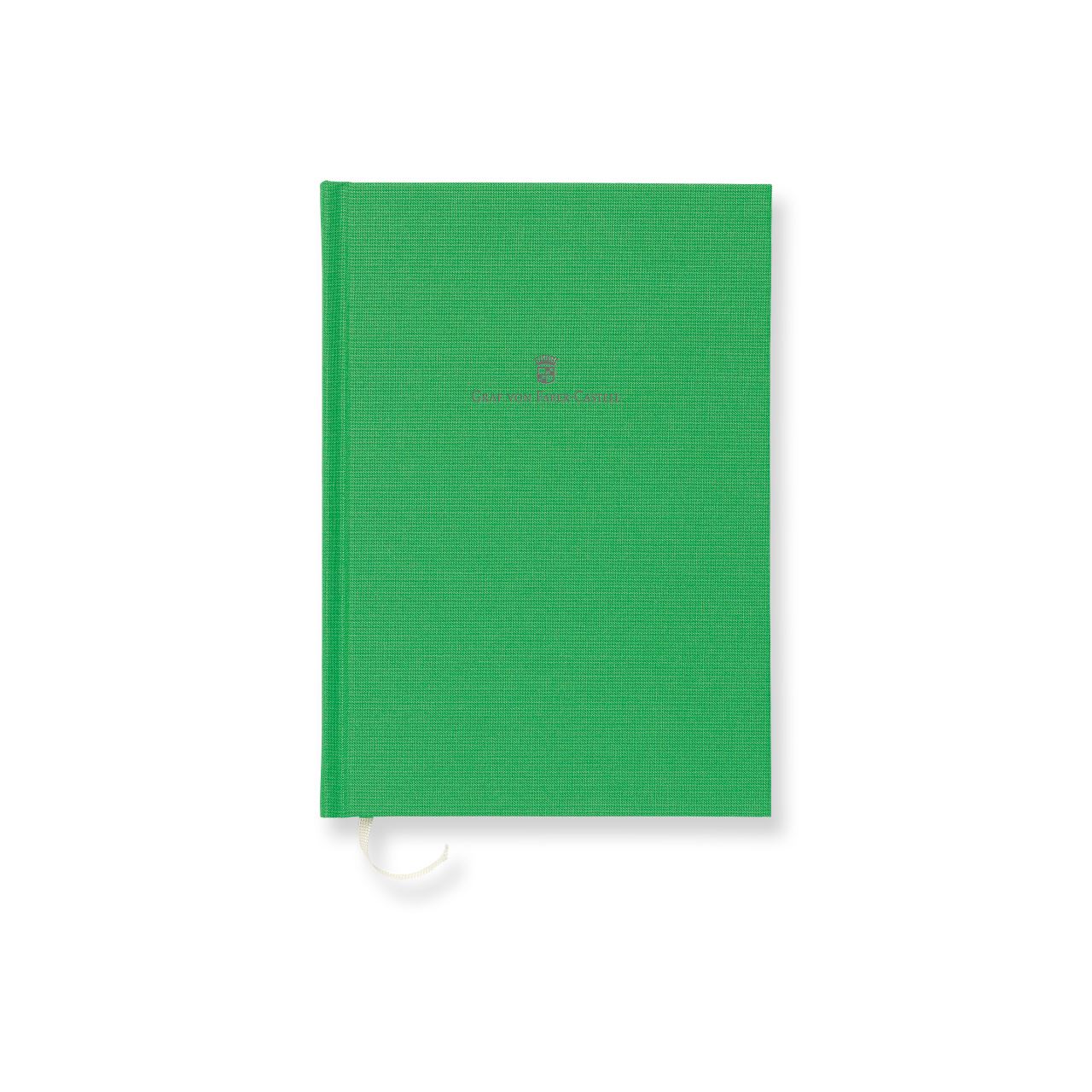 Graf-von-Faber-Castell - Book con copertina in lino A5 Verde Serpente