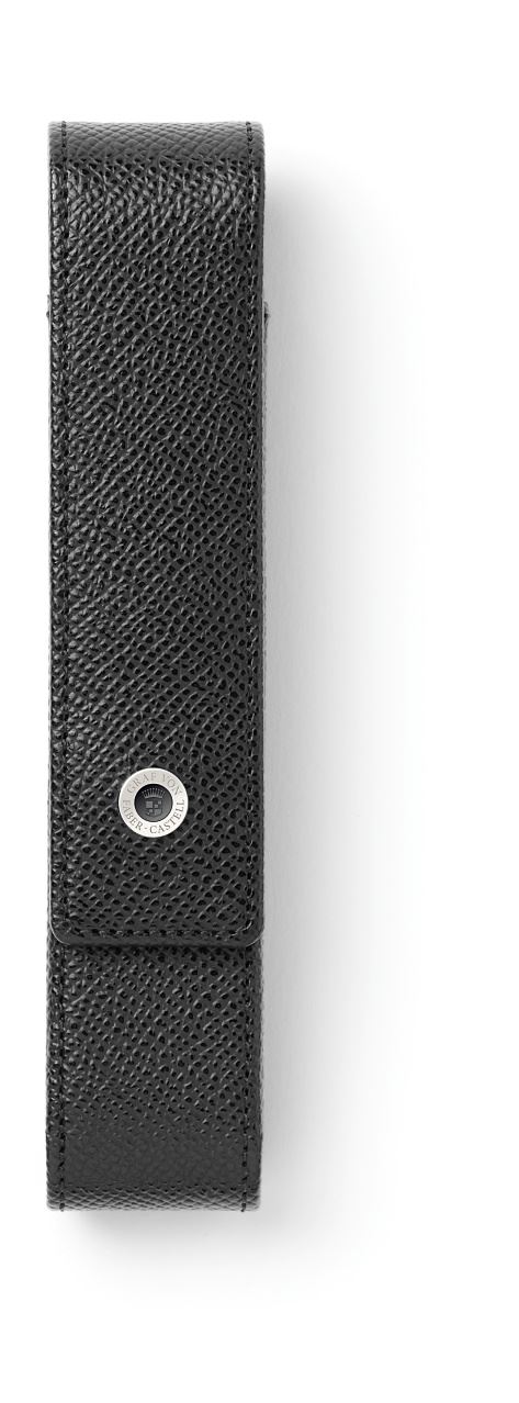 Graf-von-Faber-Castell - Porta penne per 1 strumento, nero goffrato