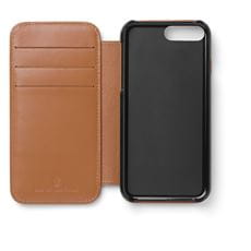 Graf-von-Faber-Castell - Custodia per smartphone iPhone 8 plus, Epsom, cognac