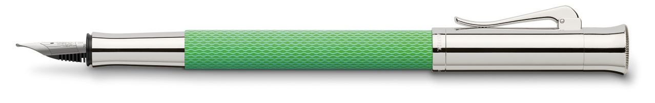 Graf-von-Faber-Castell - Penna stilografica Guilloche Verde Serpente
