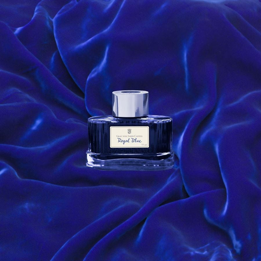 Graf-von-Faber-Castell - Ink bottle Blu Royal, 75ml