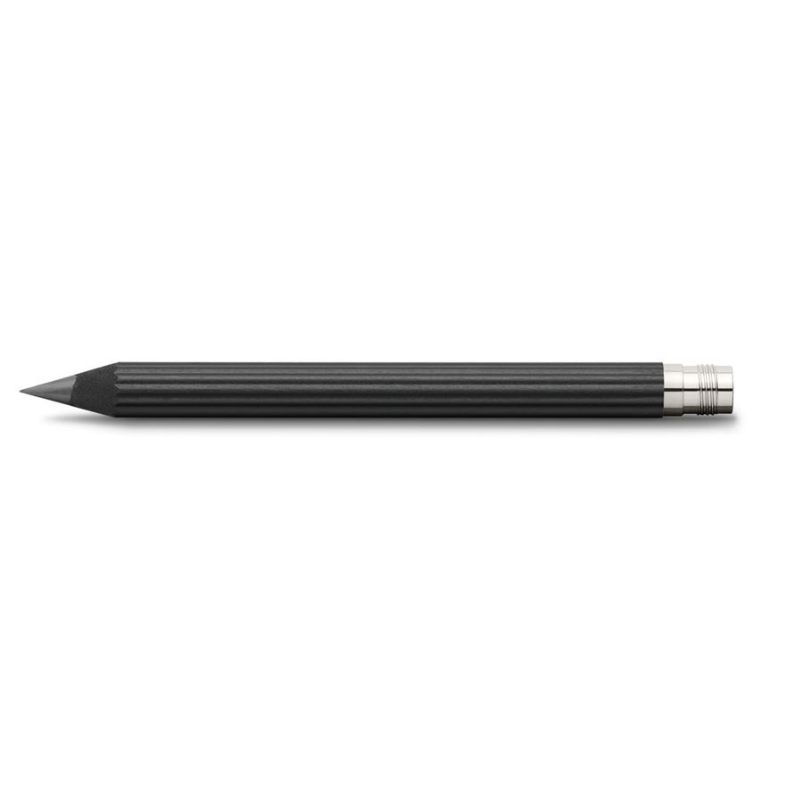 Graf-von-Faber-Castell - 3 matite di ricambio Matita Perfetta Magnum, Black Edition