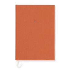 Graf-von-Faber-Castell - Book con copertina in lino A4 Arancio