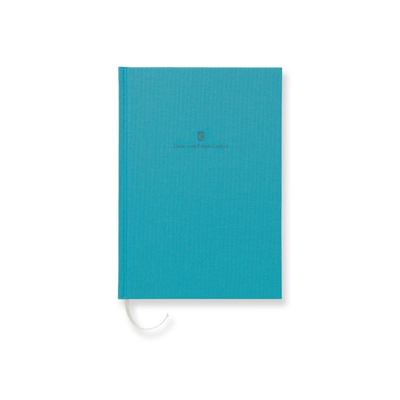 Graf-von-Faber-Castell - Book con copertina in lino A5 Turchese