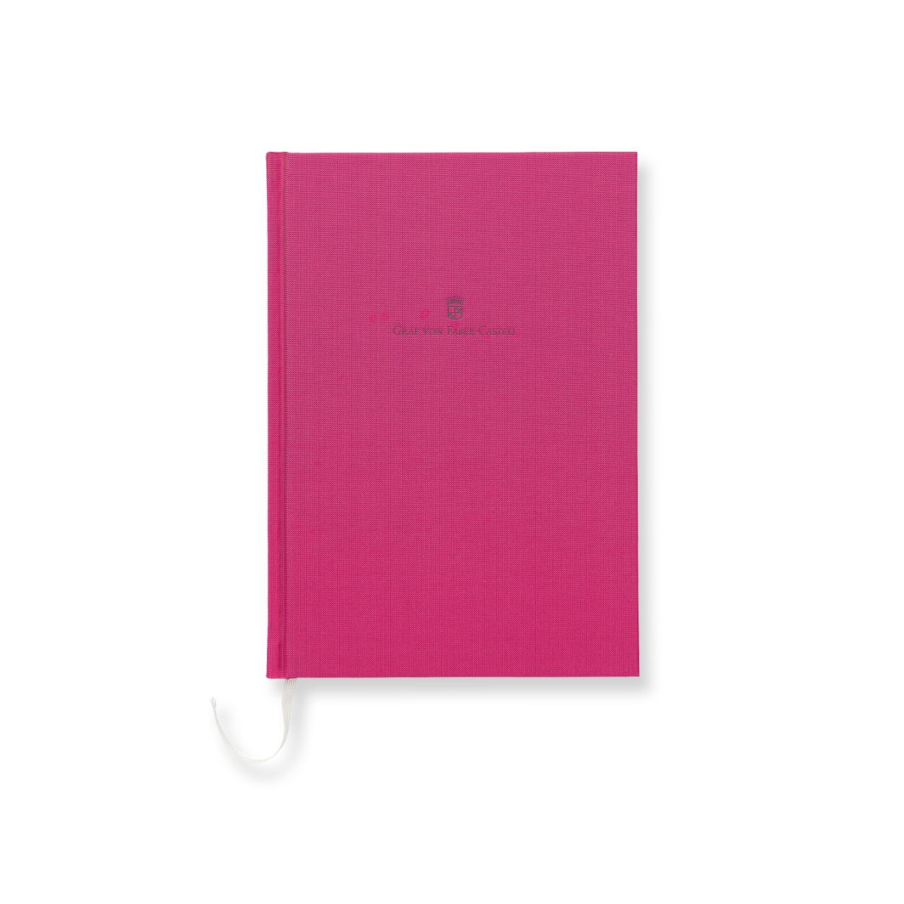 Graf-von-Faber-Castell - Book con copertina in lino formato A5, Fucsia