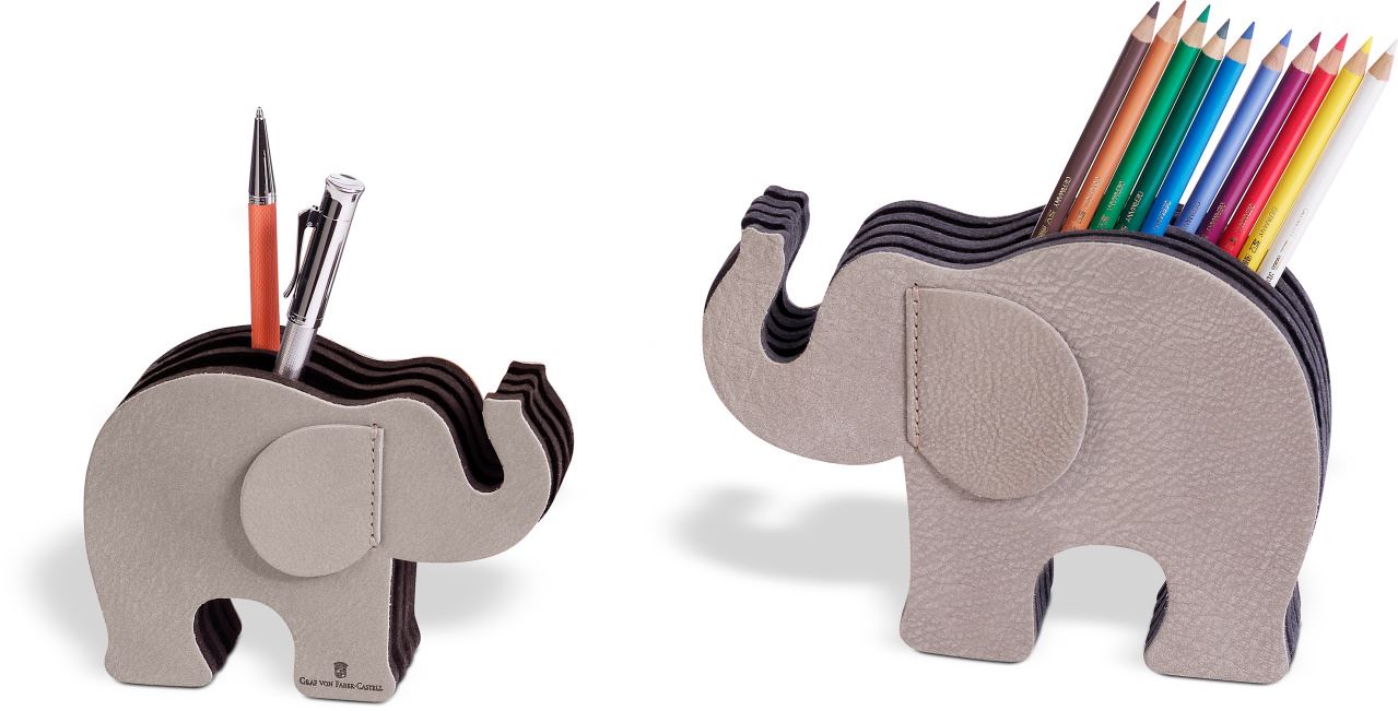 Graf-von-Faber-Castell - Portamatite Elefantino Small, Grigio