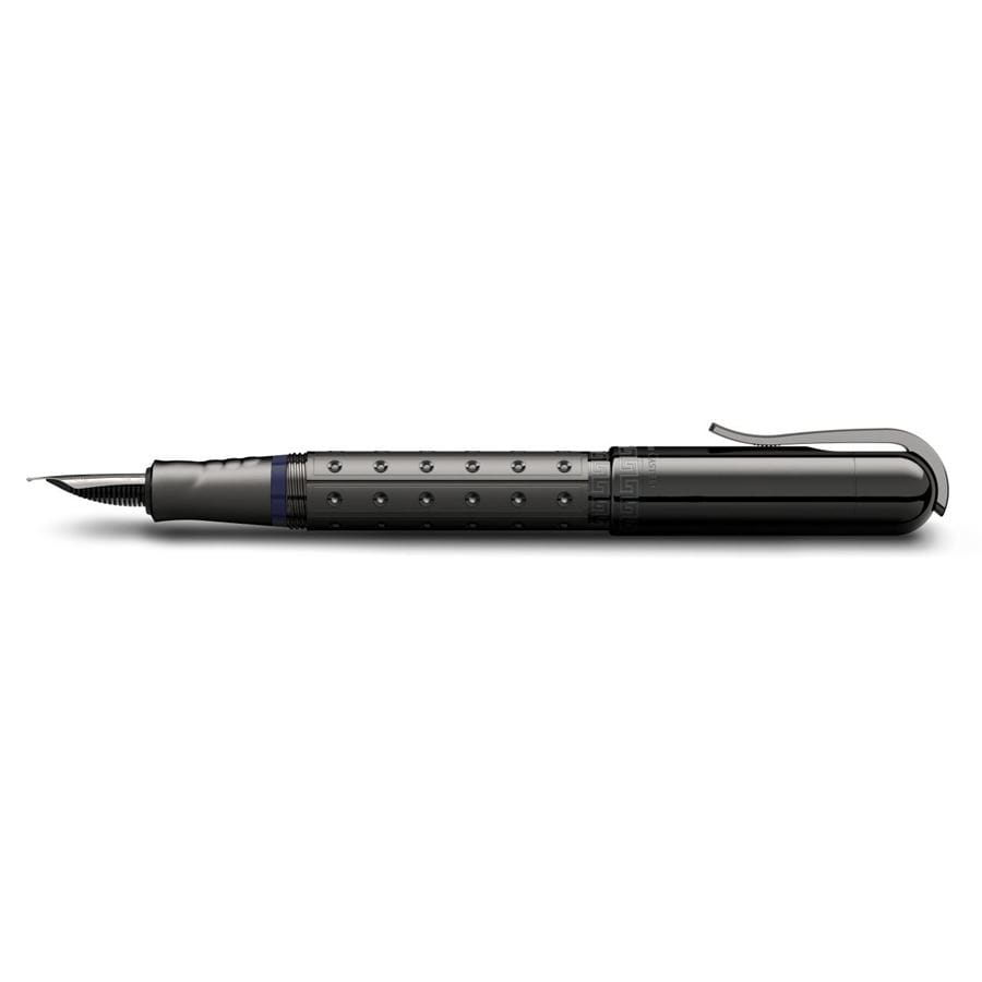 Graf-von-Faber-Castell - Penna stilografica Pen of The Year 2020 Black Edition, Broad