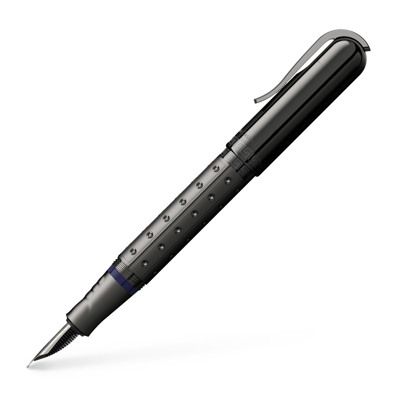 Graf-von-Faber-Castell - Penna stilografica Pen of The Year 2020 Black Edition, BB